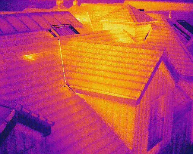 Thermal Imaging Roof Survey Image Taunton